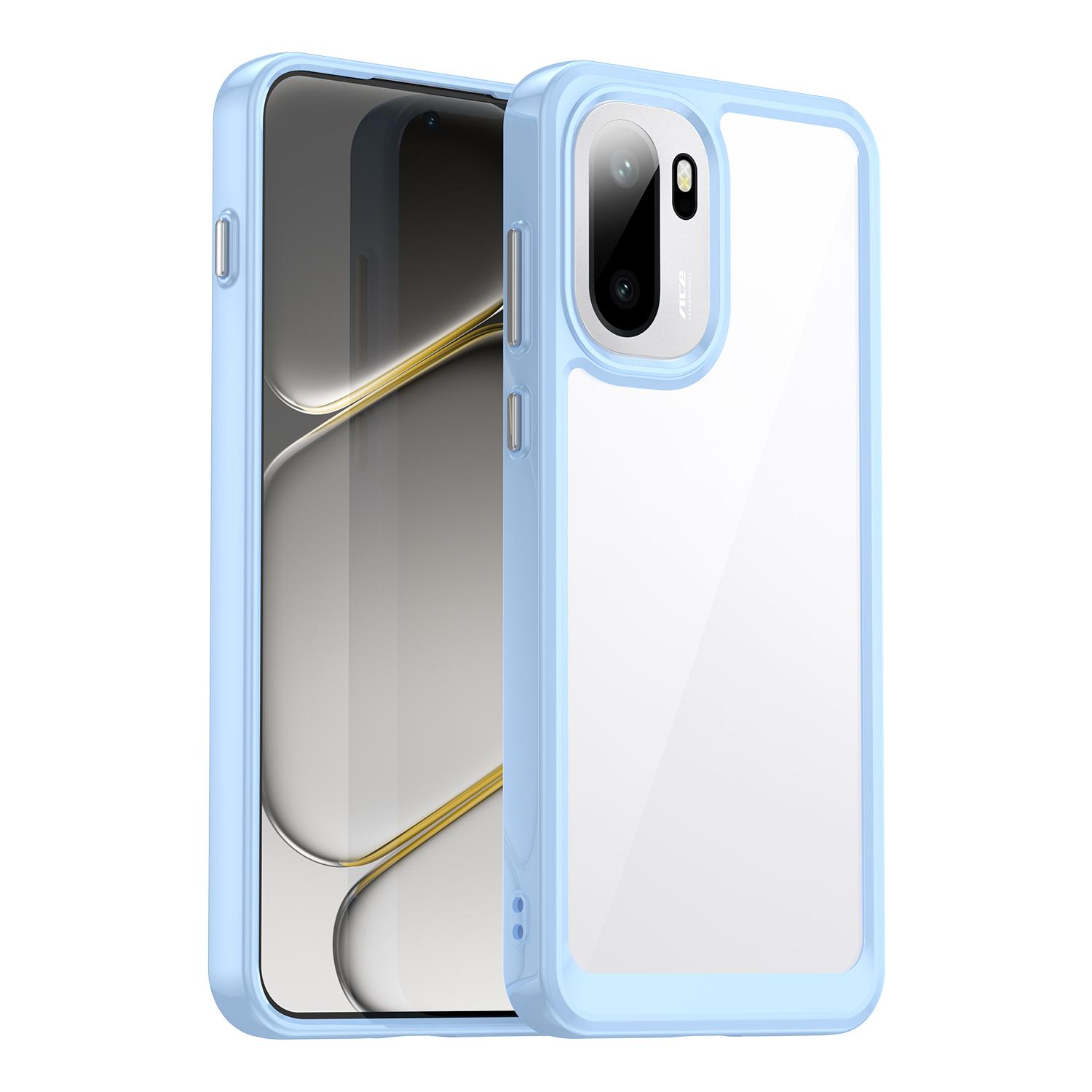 

Samsung Galaxy A56 5G Case, Clear Transparent Phone Case Cover for Samsung Galaxy A56 5G світло-синій колір