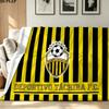 Deportivo Chicara FC Print Flannel Blanket High Quality Warm Comfortable Cover for All Seasons Perfect for Gifts Home Decor
