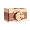 Box Creative Camera Crafts Desk Accessories Wooden Pen Holder Makeup Organizer Pencil Holder