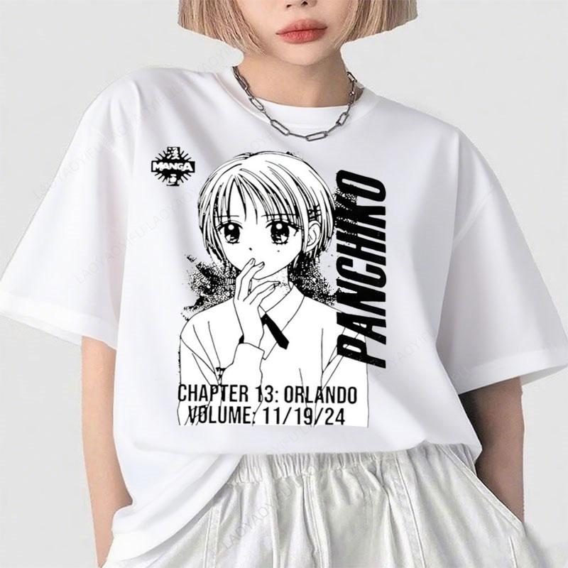 UK Rock Band Panchiko 2026 US World Tour Lbum Ginkgo Graphic T Shirts Hot Sale Vintage Oversized Tees Polyester Short Sleeve Top
