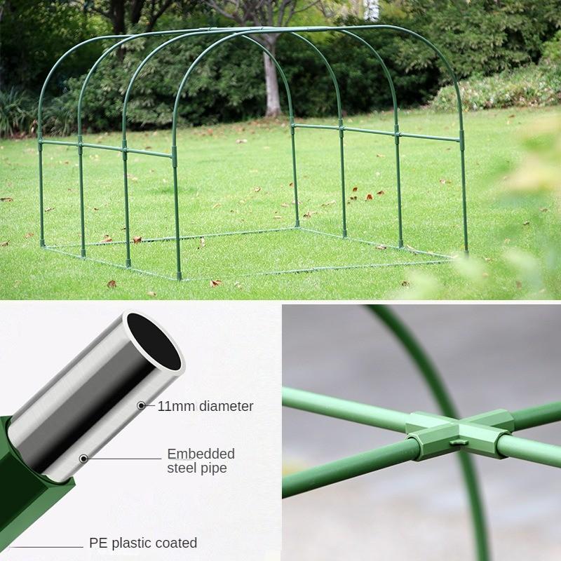 Horticultural Potted Flower Planting Greenhouse Rainproof Insulation Flower Room Household Seedling Cultivation Shed
