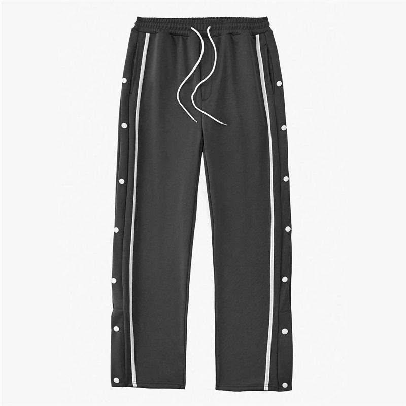 Men's Button Casual Pants Urban Retro Men's Comfortable Fashion Fashion Casual Pants With Cuffs
