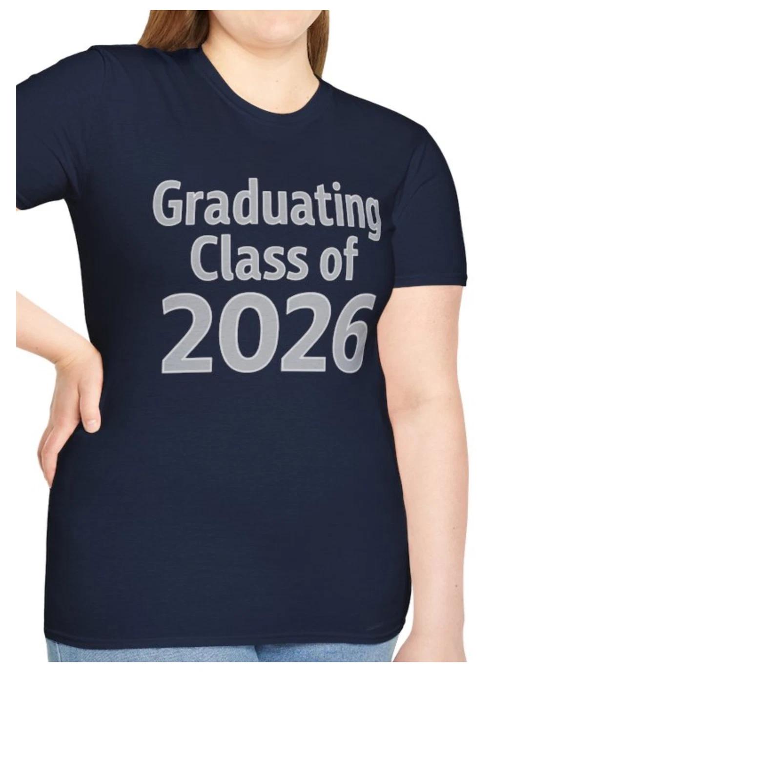 Graduating Class of 2026 Unisex T-Shirt Graduation Gift Senior T School College XL