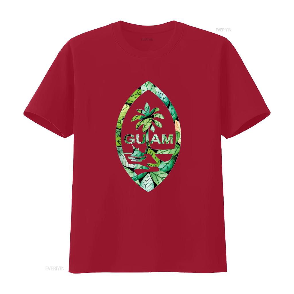 Guam Seal Jungle Style T Shirt vintage Washed Casual Versatile Comfortable Stylish homme Top For Everyday Wear Soft Unisex
