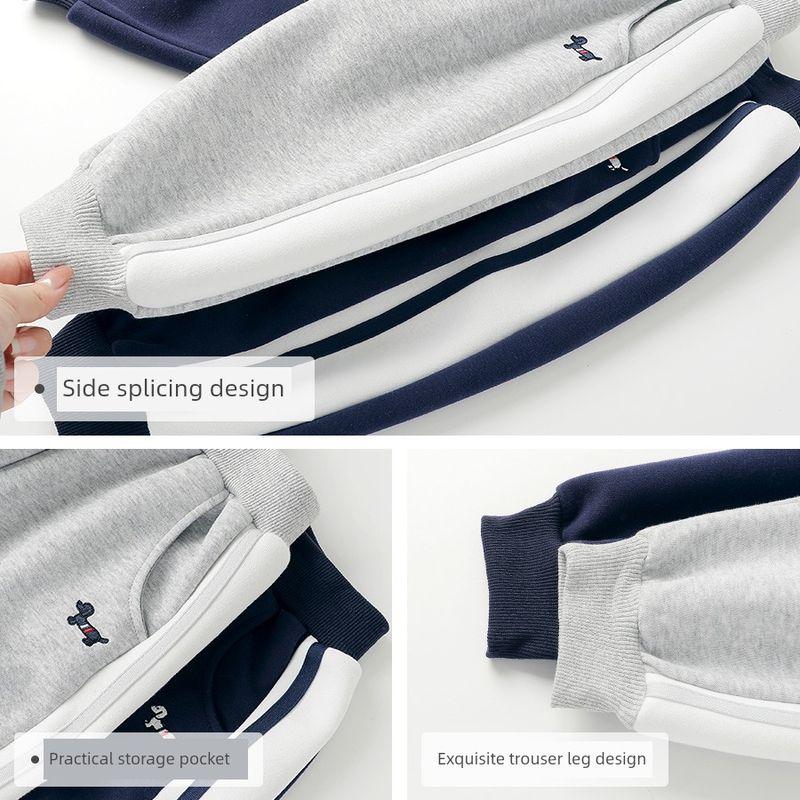 Right European Style Boys' Long Pants, Spring Outdoor, 2025 Spring New Children's Clothing, Spring Wear, Children's Long Trousers