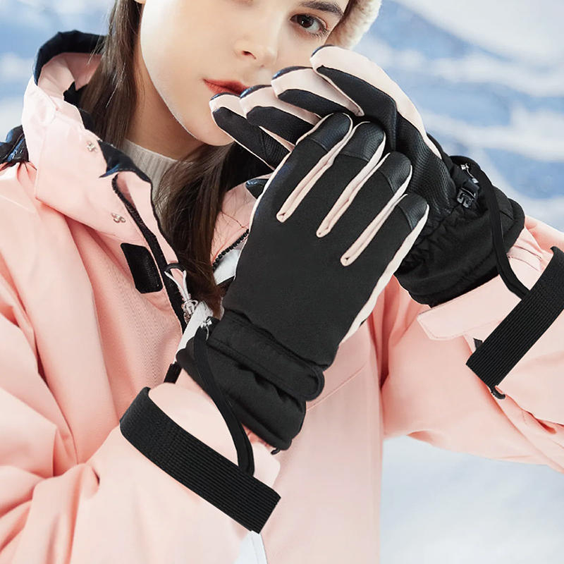 Nylon Wrist Straps Black 10 Inches 2 Pieces Elastic Gloves Accessories For Men Women Winter Sports Skiing Anti Loss Hanging Straps For Gloves Fixing