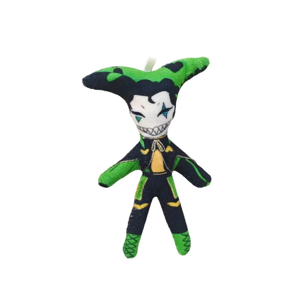 Plush Character Doll Soft Stuffed Toy Unique Circus Jester Design Fabric Material Collectible Plush Toy for Display or Gift