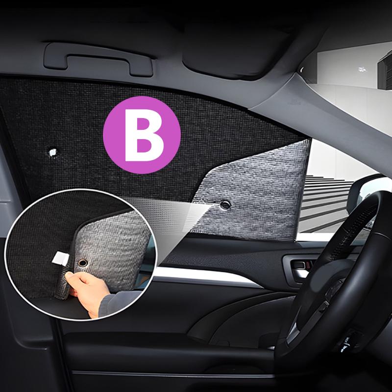 Car Sunshade For Toyota Land Cruiser Prado 120 J120 MK3 2003~2009 LC120 FJ120 Sunscreen Window Visor Cover Auto Accessories 2005