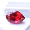 NATURAL Red Ruby CERTIFIED 14 Ct Pear Cut Loose Gemstone For Jewelry Making