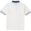 New MLB Polo Shirts Women's Bright Cream White 3FPQM0433-07CRS