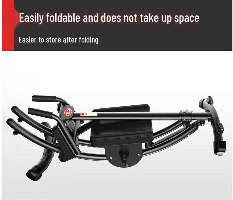 Foldable Heavy-Duty Abdominal Trainer
