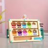 1pc Magnetic Wooden Puzzle - Color Sorting & Counting Game with Acrylic Bead Maze, Crafts, Pen