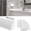 1 STuks 200 cm Zelfklevende Decoratieve Strip voor Waterdichte Afwerklijst, Kitstrip voor Muurrand Hoek, Werkbladen, Tegelrand