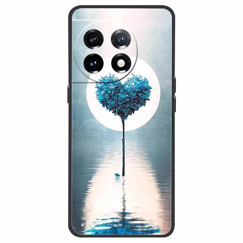 Für OnePlus 11 Hülle OnePlus11 5G Stoßfest Weiches Silikon TPU Rückseite für OnePlus 11 One Plus 11 5G Handyhüllen Niedliche Katze Wolf