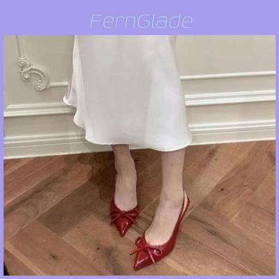 One Word Strap Heeled Sandal With Pu Material And Slim Heel For Autumn Women