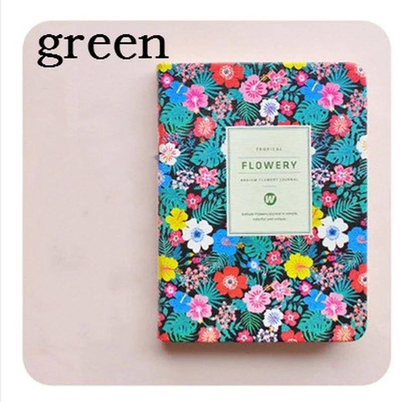 1 Stück Kreatives Retro Tagebuch Kleine Frische Blume Notizbuch Handbuch Studentenplaner Schreibwaren Büro Schulbedarf Schreibblöcke