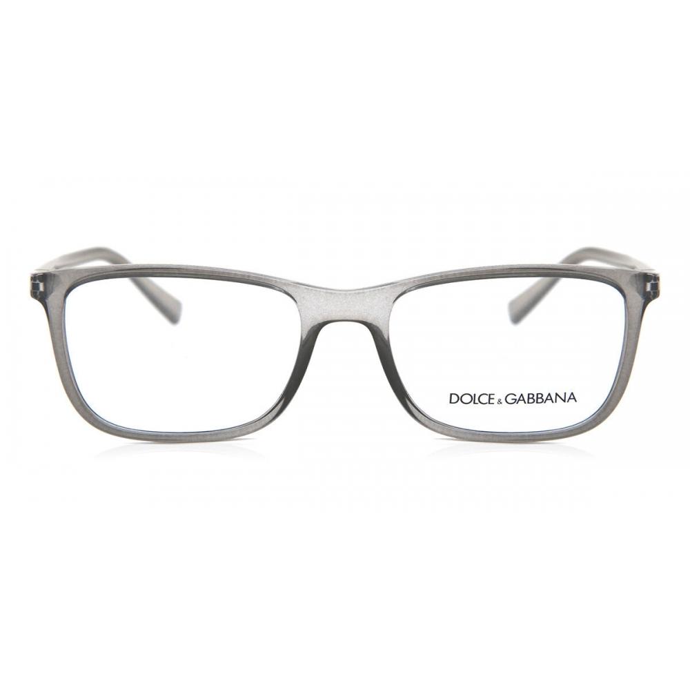 

Dolce Gabbana Dg5027 Viale Piave 3160 Men Eyeglasses Transparent Grey/55
