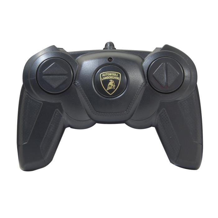 Voiture de sport - jamara - lamborghini huracán sto 1:24 - bleu - intérieur - enfant