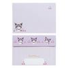 Sanrio Character-Shaped Letter Set Kuromi Package Approximately 16 Cm Wide 0.8 Deep 22 High 493937