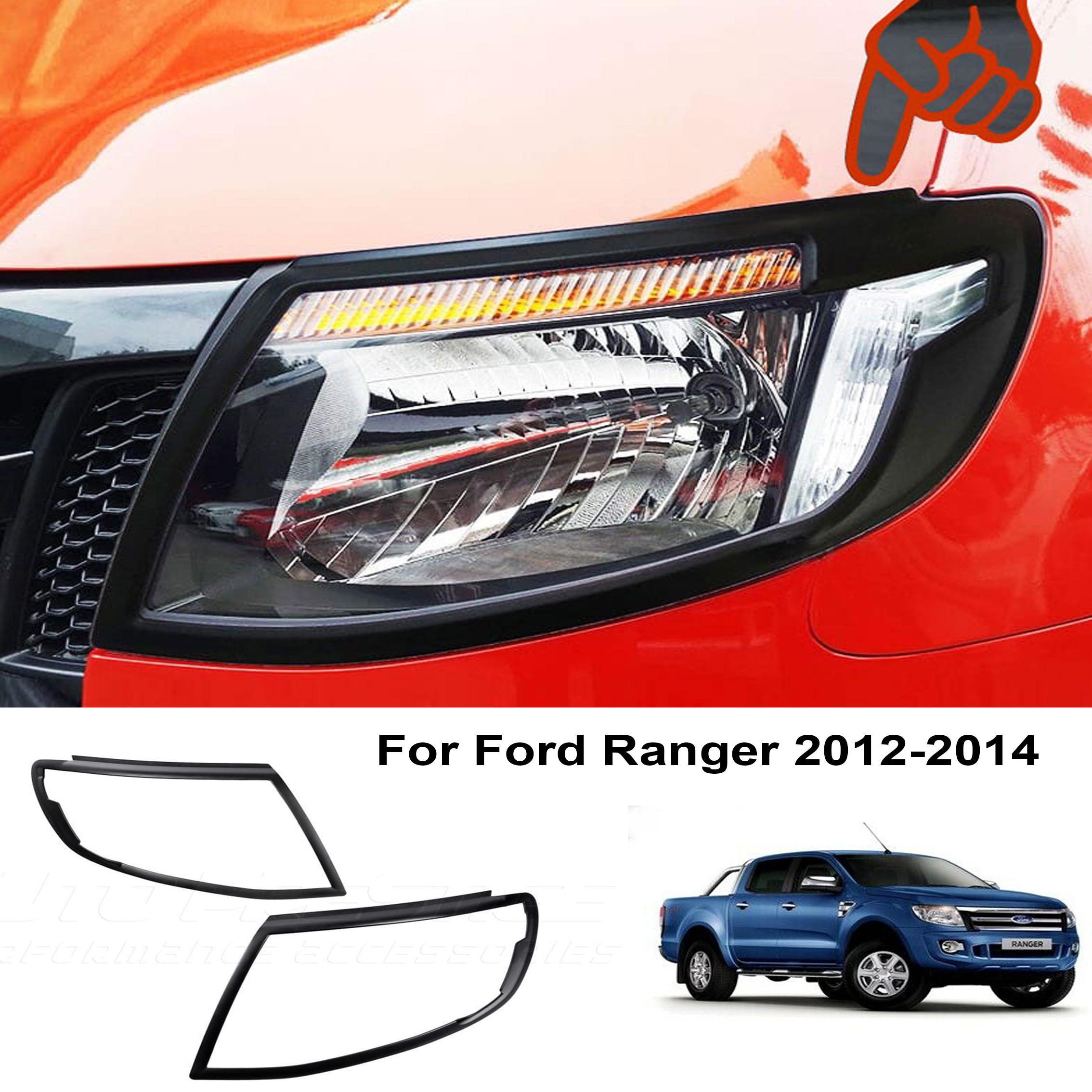 

Rear Lamp Hoods Head Light Cover Tail Lights Cover For Ford Ranger 2012-2025 Wildtrak XLT XL For Ford Ranger Raptor Lamp Cover