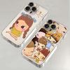 Cute Y-yoshitomo N-nara Phone Case For iPhone 17 16 15 14 13 12 11 Mini Air Pro Max X XR XSMax 7 8 Plus Transparent Soft Cover