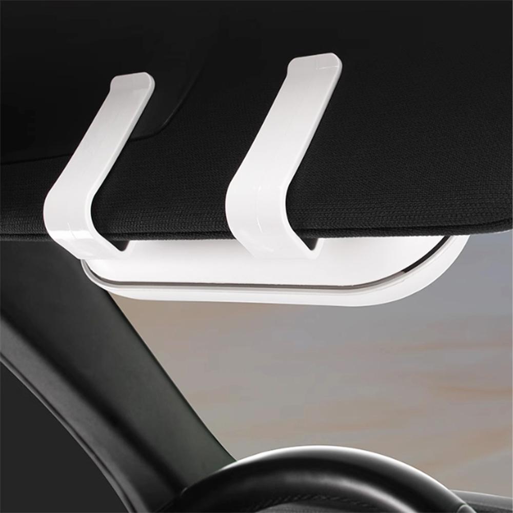 Car Sun Visor Glasses Frame Sunglasses Card Storage Case For Volkswagen VW R Polo Passat Rline Golf Tiguan Jetta GTI ID.3 TouranOJ6