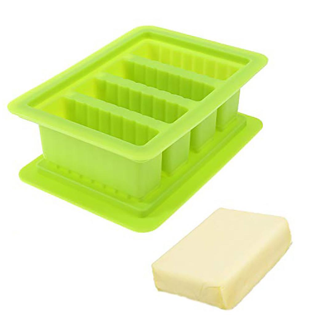 Butter  Tray with Lid Storage The Silicone Butter s with 4 Large Storage