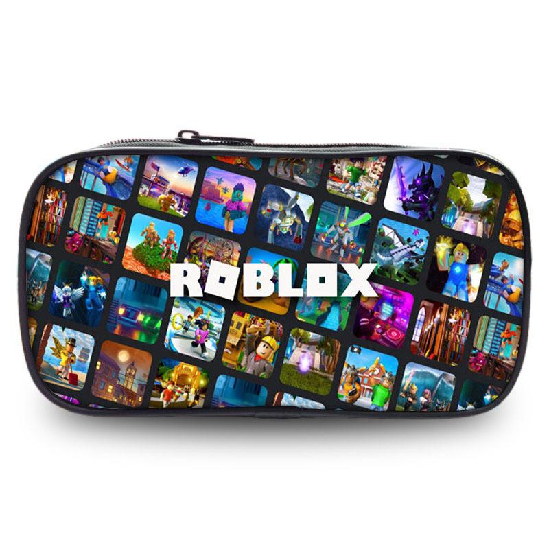 

Просторный пенал Roblox из прочной ткани Оксфорд с забавными рисунками для студентов StyleN