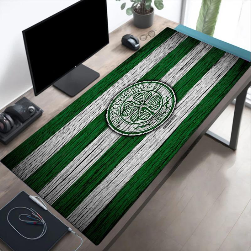 Celtic Fc Crest Design Mouse pad Mouse pad, Gaming Mouse Pad, keyboard pad, Desk Decor for computer notebook Fan Gift Birthday Gift