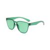 Rice Nail Square Frame Glasses Candy Color Sunscreen Uv Protection Sunglasses Personalized Retro Sunglasses