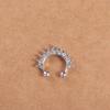 Trendy Unisex Metal Simple Punk Geometric Fake Nose Ring Body Jewelry Nose Stud Bear Nose Cuff