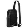 COACH Racer Pack 18 Logo Removable Shoulder Strap Coated Canvas Crossbody Chest Bag Small Men's Charcoal