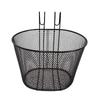 Black Bike Front Basket Iron E-Scooter E-bike Basket New Rear Hanging Basket