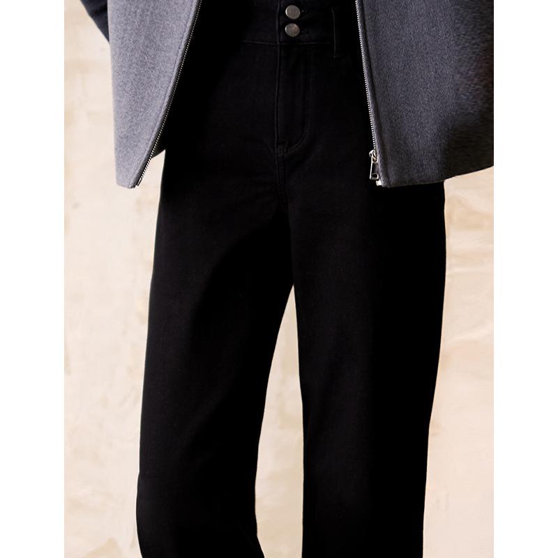 

Rong Tai Long Women s Four-Way Stretch Slimming Wide-Leg Jeans - 2025 Autumn Collection M