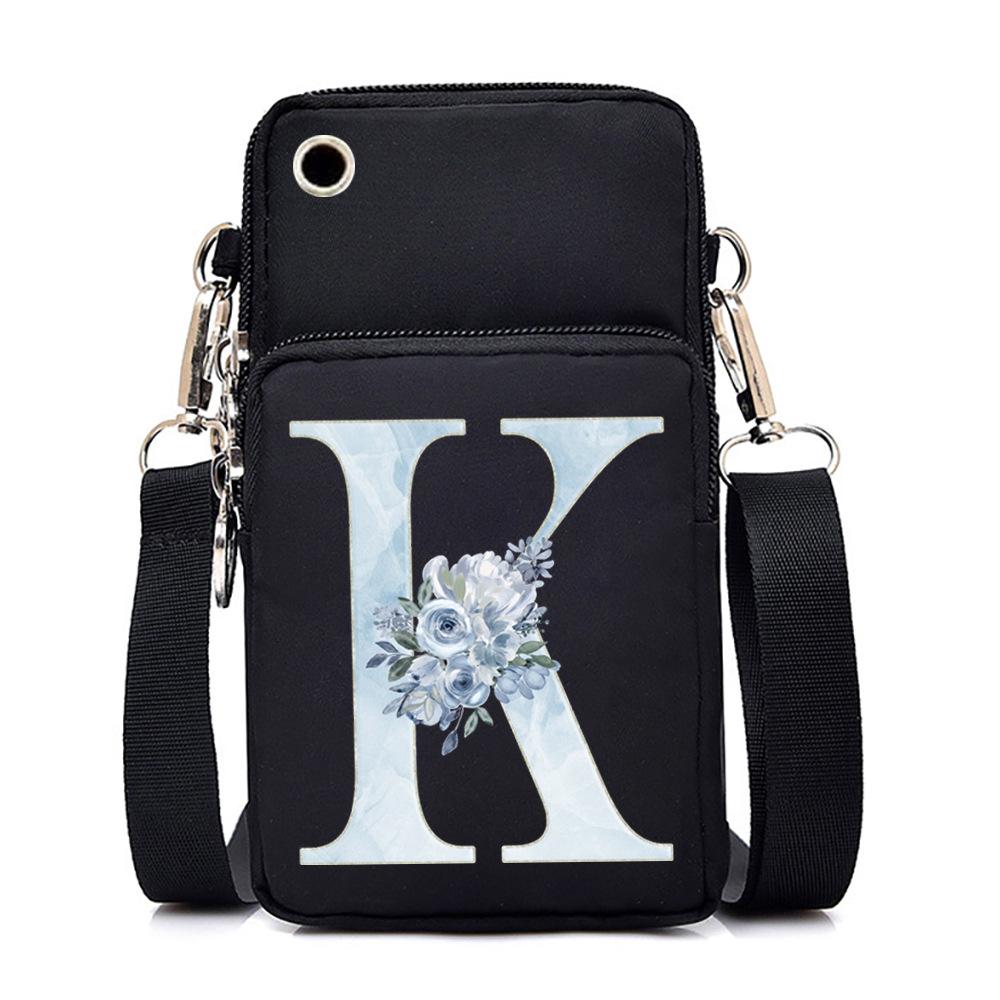Letter Printing Go Out Portable Messenger Bag Shoulder Bag Men And Women Casual Simple