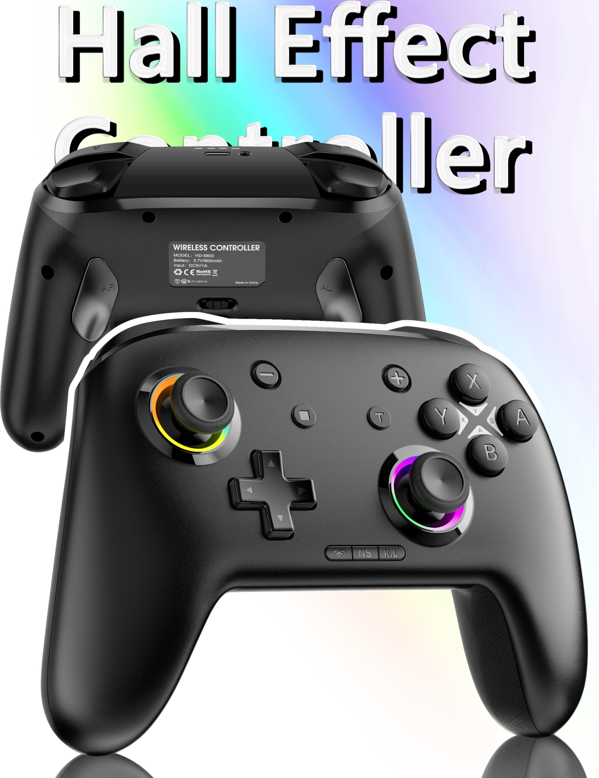 

COWBOX Switch 2 Контроллер Отверстие Стик Приложение FPS Совместим со всеми Switch и Имеет 0 Мертвых Зон Отверстие Режим FPS HOME Задняя Макро Быстрая Стрельба и HD