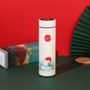 Chinese-Style Smart Insulated Water Cup with Temperature Display, Large Capacity, Customizable Logo, Business Gift