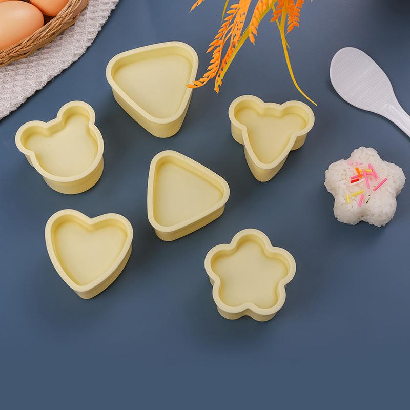 Diy Sushi Mold Onigiri Rice Ball Food Press Triangular Sushi Maker Mold Japanese Home Kitchen Bento Accessories Tools