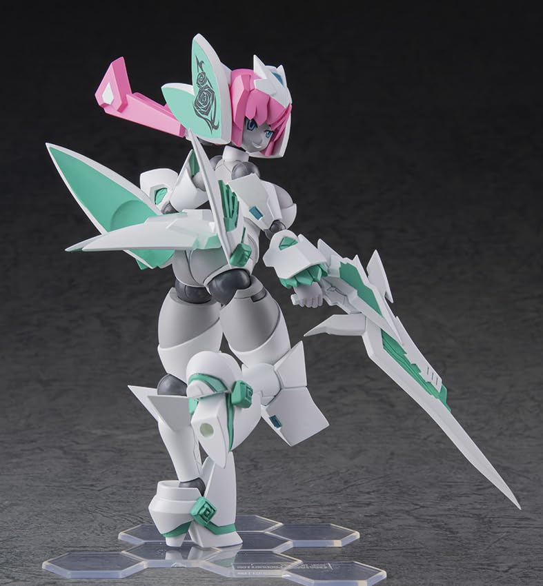 Polynian Rosa [Grau Frisch] Nicht skaliert PVC & ABS Bemalte komplette Figur