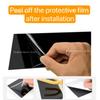 6PCS Glossy Black Pillar Posts Fit For Opel Antara 2008 - 2013 Silver Carbon Window Decor Cover Door Trim
