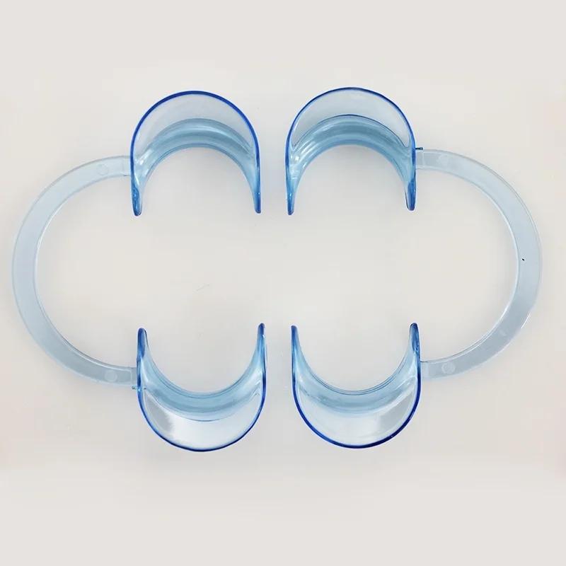 10Pcs C-shaped Plastic Cheek Lip Retractor Dentist Dental Mouth Opener C-shaped Opener