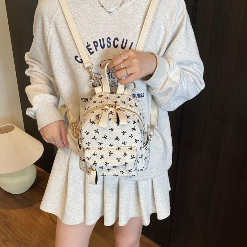 Youth Small Fresh Backpack Travel Bag Middle School High School Student Bag Trendy Women's Backpack Literature and Art