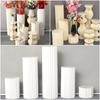 Creative Multi-size Paper Folding Cylinder White Paper Cake Stand Display Table Home Decoration Dessert Rack Wedding Decoration