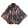 Kimono Yukata da Bagno Corto Classico con Stampa da Donna - Costume da Palcoscenico Geisha