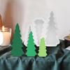 Christmas Tree Mold for Resin 3-pieces Christmas Tree Decoration Molds Home Decor Seasonal Crafting Accessories for Enthusiasts