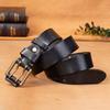 Solid Copper Buckle Men'S First-Layer Cowhide Belt Casual Simple Pin Buckle Leather Belt Business Middle-Aged And Young Men'S Belt