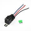 Car Automobile Relay High Quality DC12V Relay 4-Pin With Socket Base/Wires/Fuse Included 30A Amp SPST Car Accessory