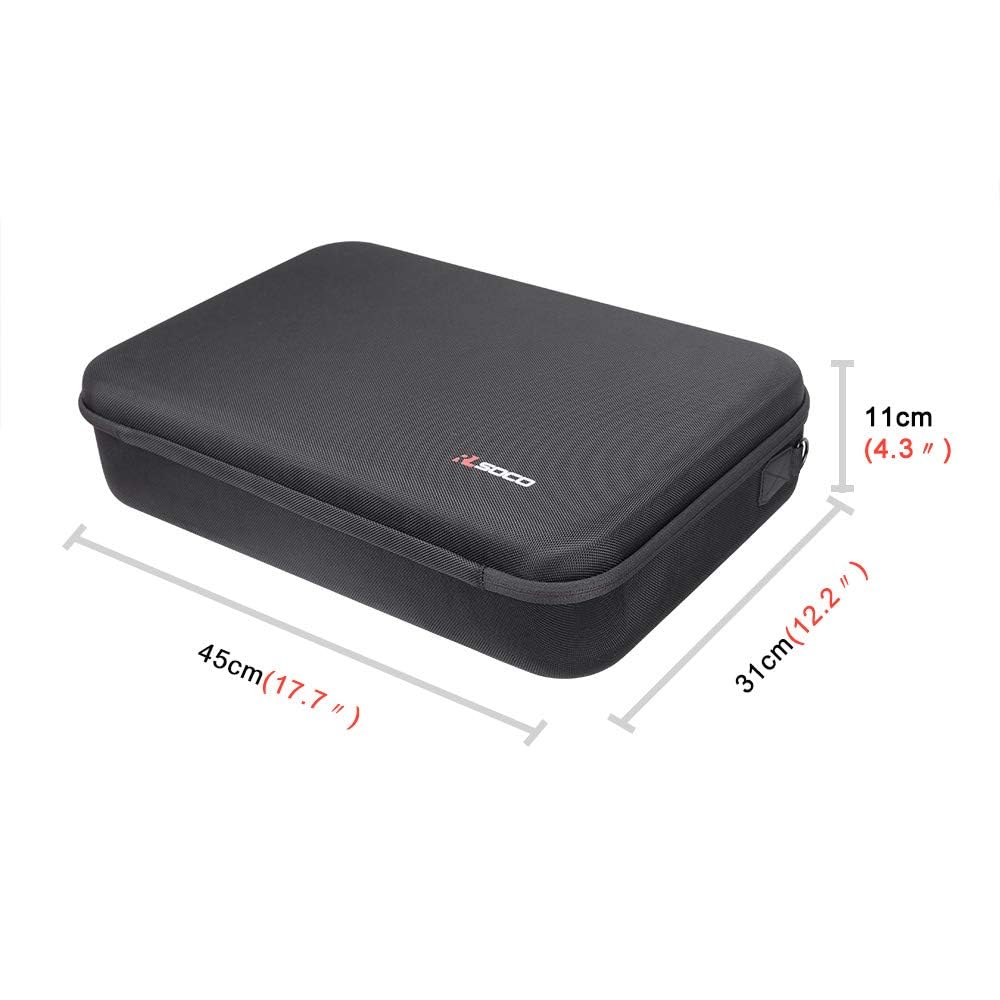 Storage case for Xbox Series S console, wireless remote, cables, and more. Large capacity and perfect fit.