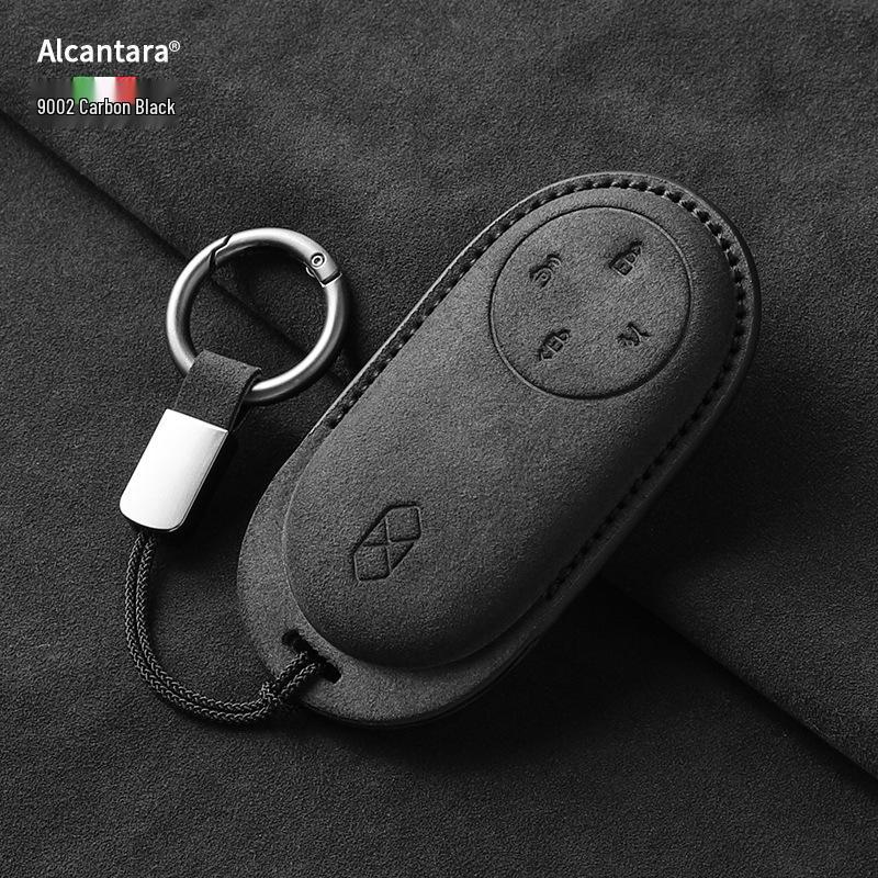 2026 Luxeed R7 Key Case: Suede S7/M8 Protective Shell with Full Coverage & Buckle