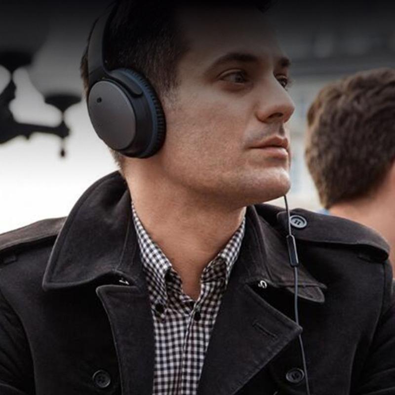 Durable Cable for 700 QC25 QC35 QC45 AE2 Headphone Cord Nylon/TPE Wire Improve Your Listen Experience Hifi Sound Cord